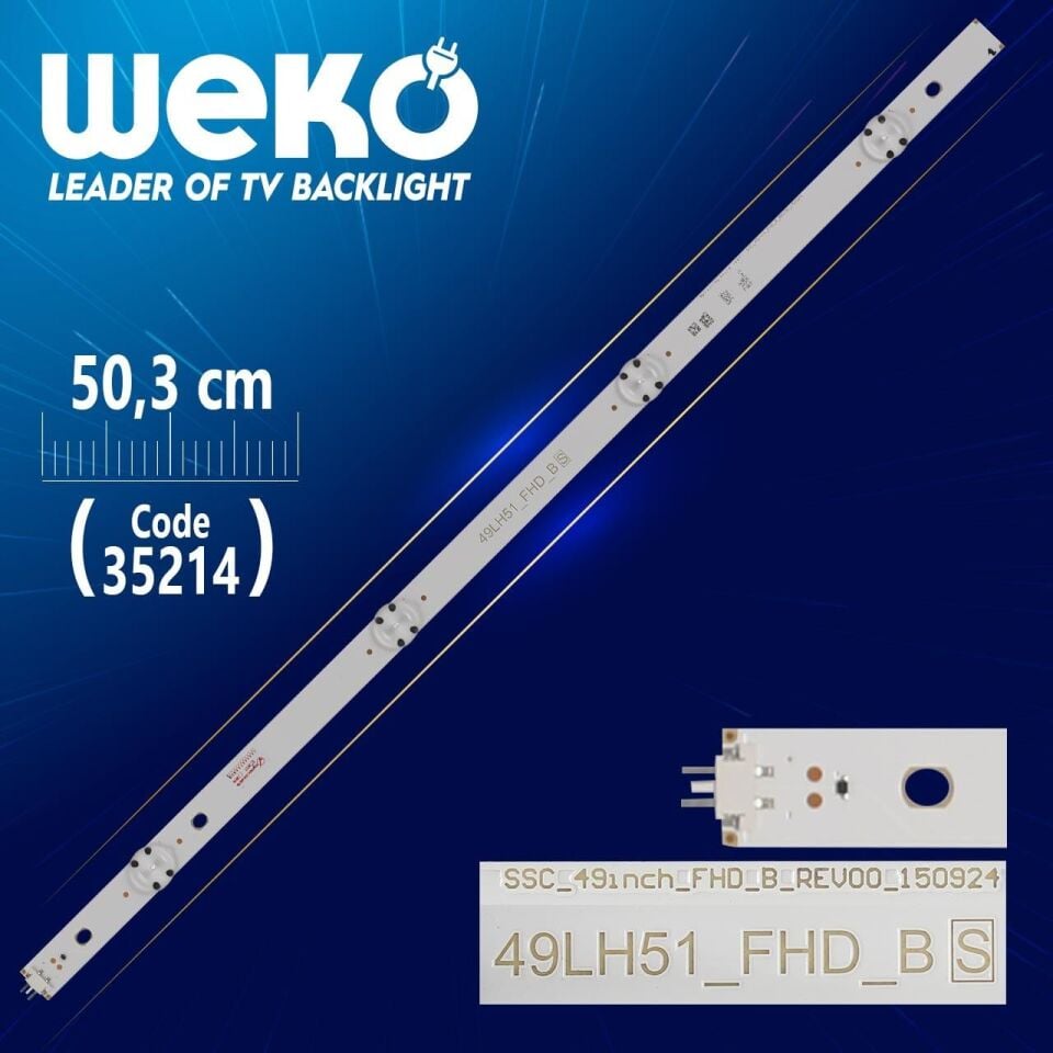 SSC_49INCH_FHD_B_REV00_150924 - 49LH51_FHD_B (S) - 50.3 Cm 4 Ledli - WK-891 Led Tv Bar