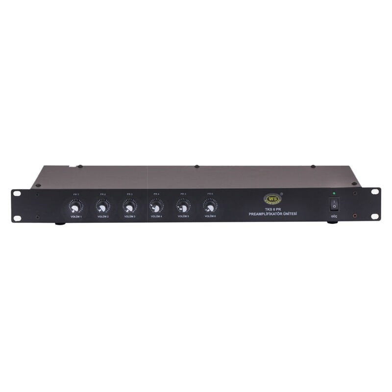 Westsound TKS-06 Preamplifikatör 6 Kanal Mikser Ünitesi