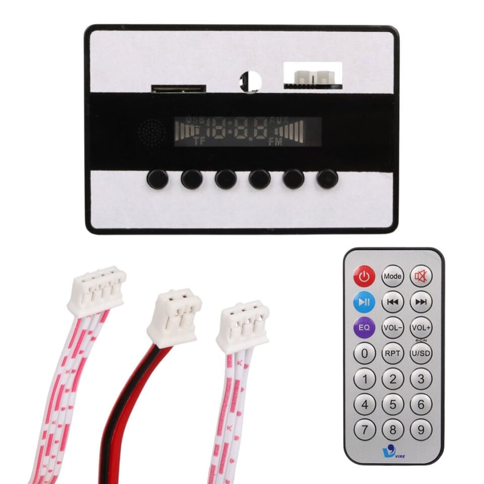 Magicvoice MV-14907 Kumandalı Ekranlı Oto Teyp Çevirici