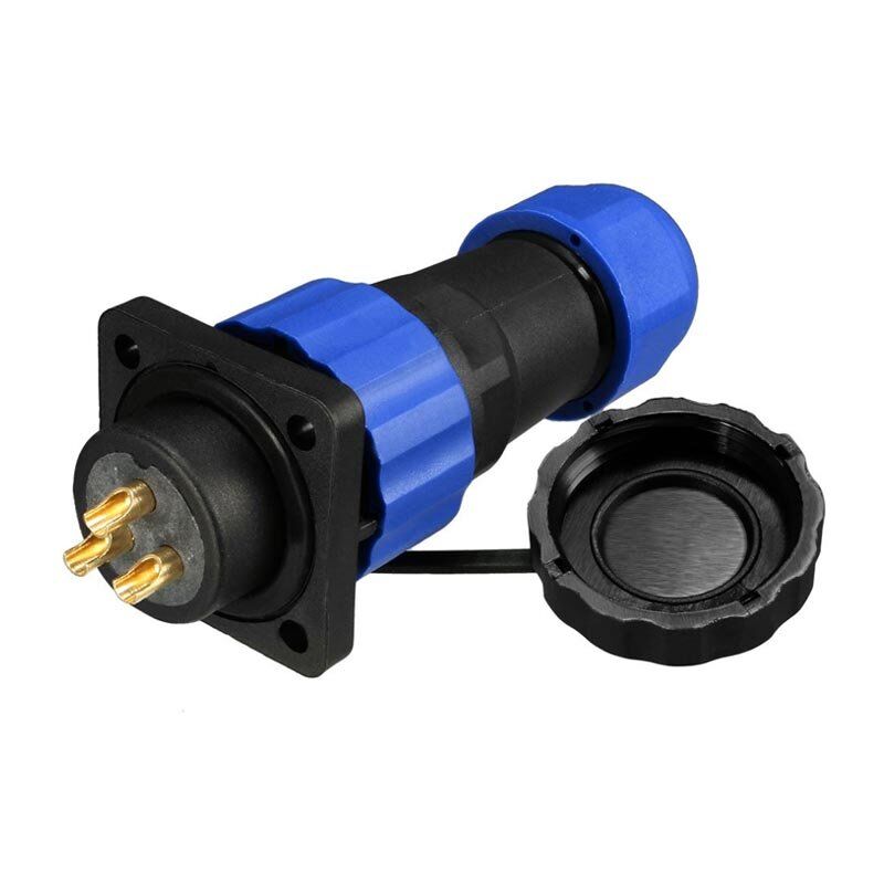 Powermaster SD28 Su Geçirmez 3 Pin 28 Mm Dörtgen Konnektör
