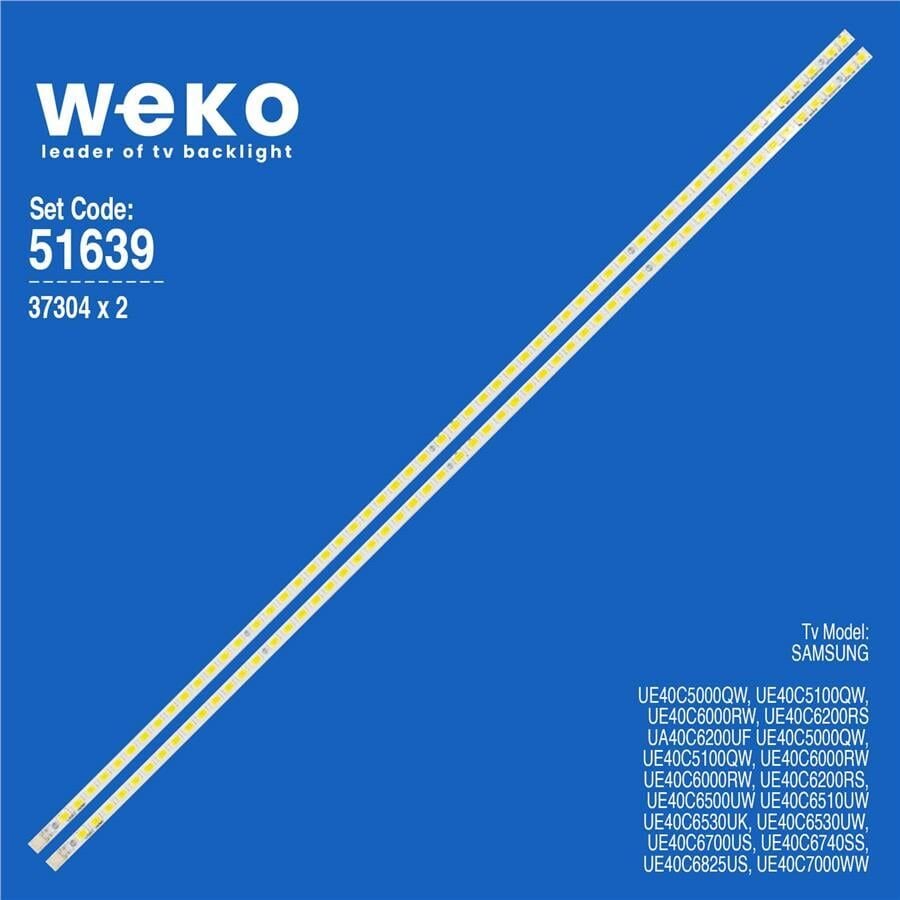 Wkset-6639 37304X2 Sled 2010Svs40 120Hz_56 Od V1.0 2 Adet Led Bar (56Led)