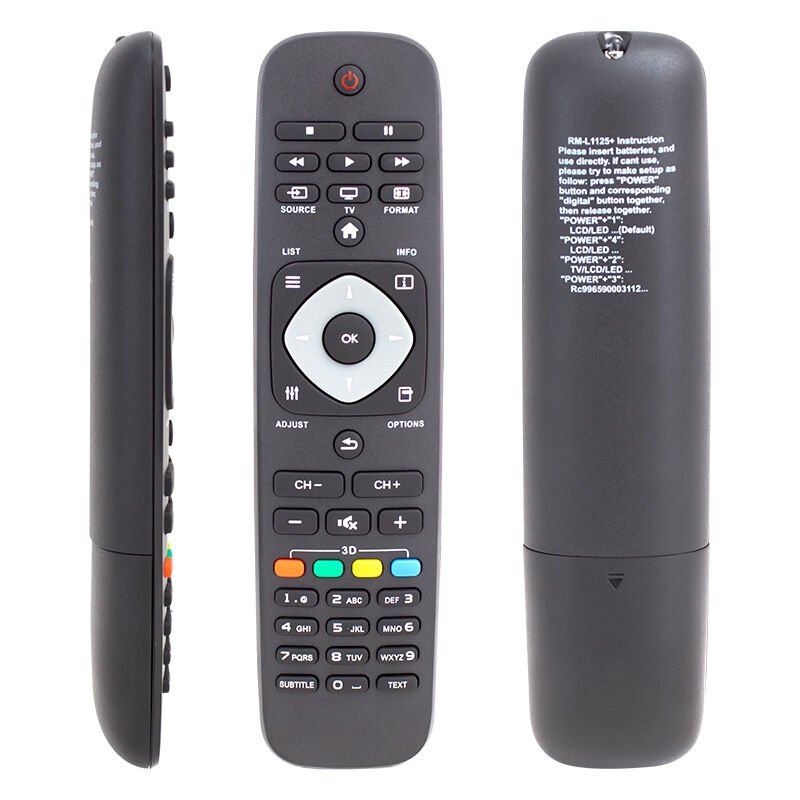 Philips RM-L1125+ Universal 3D Tuşlu Lcd Led Tv Kumanda