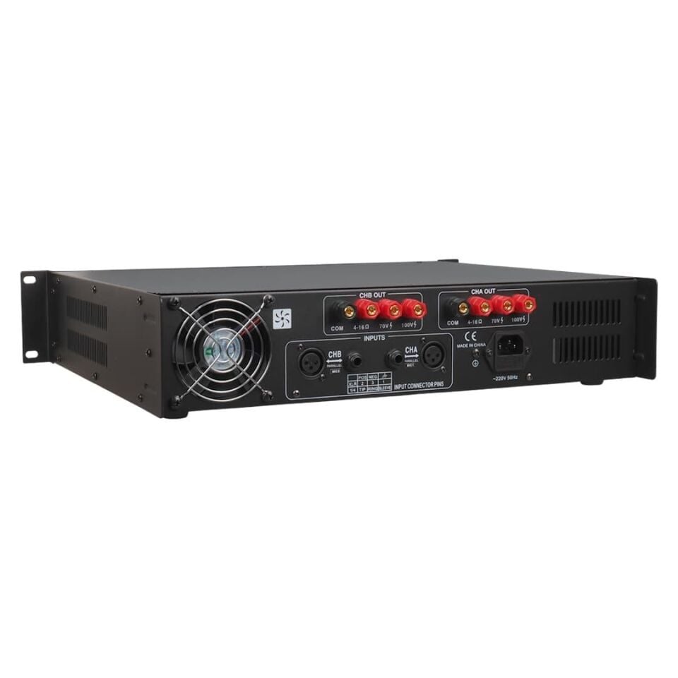 Bofmann TP-500STT 2X250w Hat Trafolu Stereo Power Amfi