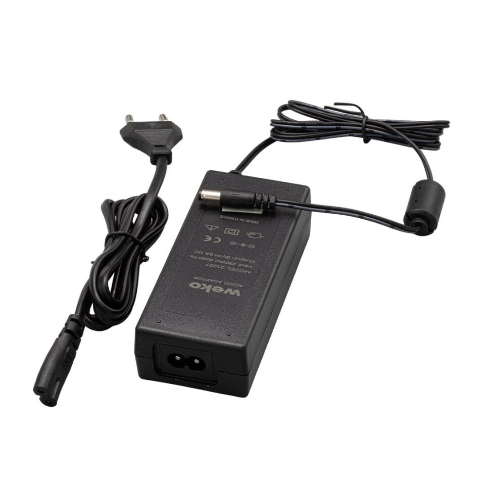 Weko 9 Volt - 5 Amper Masaüstü Adaptör 5.5*2.5 Mm Uçlu