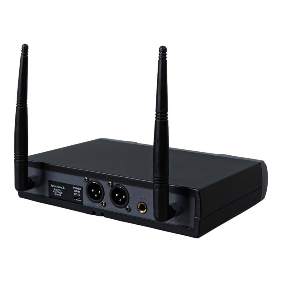 Westa WM-202T 1 Alıcı + 2 Yaka Kablosuz Uhf Mikrofon Seti