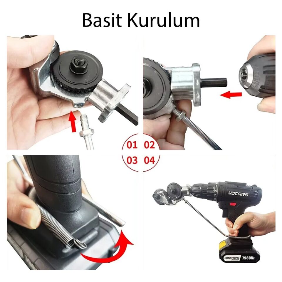 PowerMaster PM-20306 Metal Plaka Kesici Aparatı