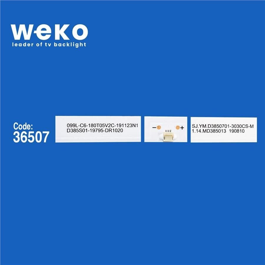 Wkset-6184 36507X3 Sj.Ym.D3850701-3030Cs-M 3 Adet Led Bar