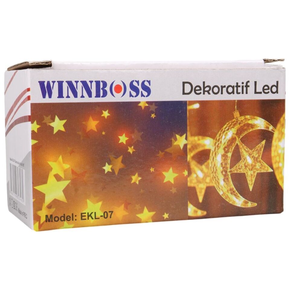 Winnboss WN-1181 5 Metre 20 Ledli Ay Yıldızlı Günışığı Sabit Led