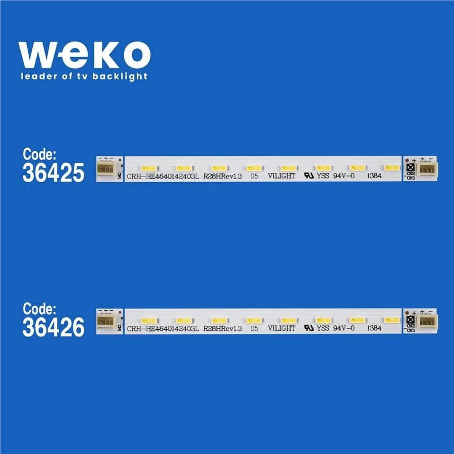 Wkset-6186 36425X1 36426X1 Crh-He4640142403l R28H 2 Adet Led Bar (72Led)