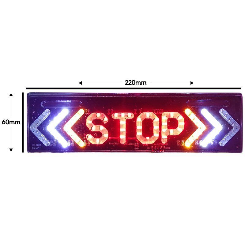 Elektrikli İşaret Cihazı Oklu Stop Büyük