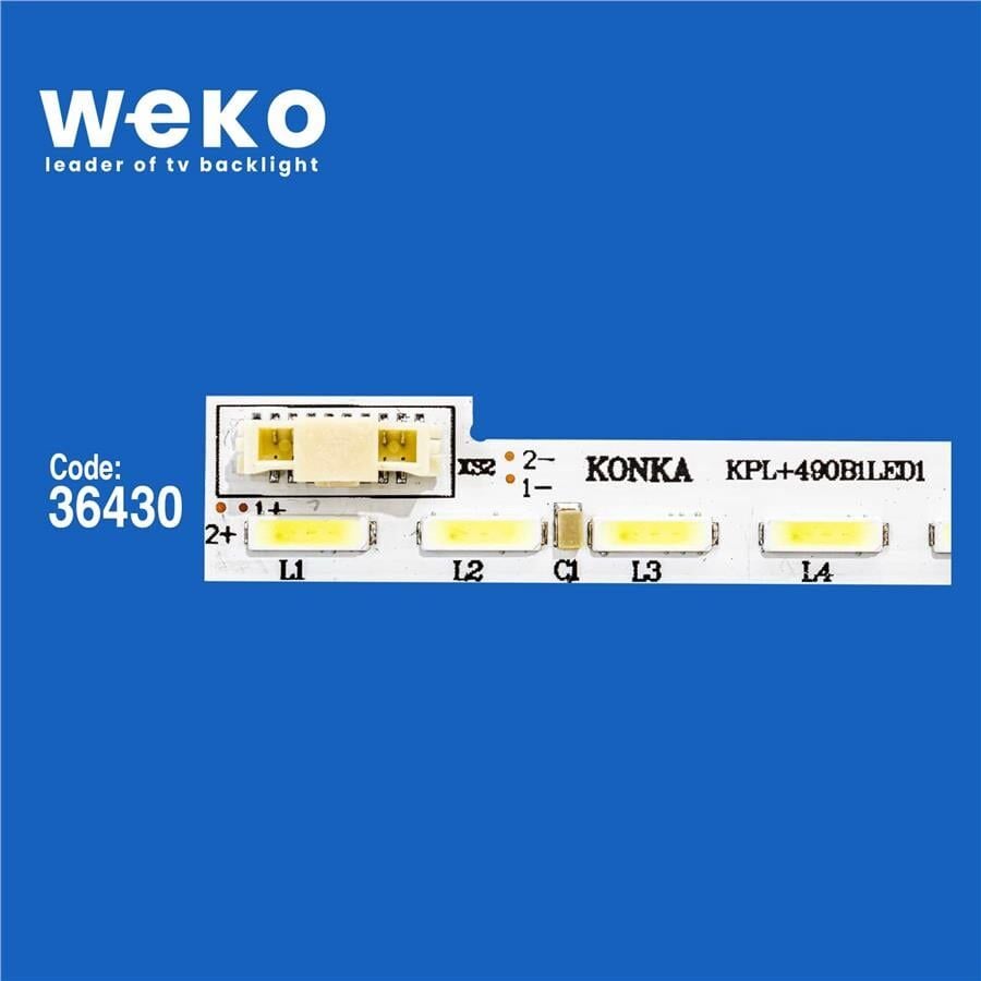 Wkset-6187 36430X1 Kpl + 490B1led1 35018797 37024855 35018796 1 Adet Led Bar (64Led)