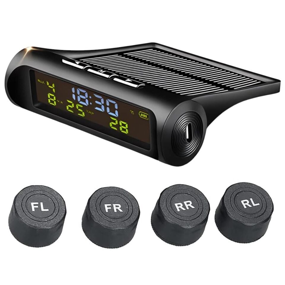 Powermaster PM-26964 Solar DC 5V Araç Lastik Basınç Ölçme