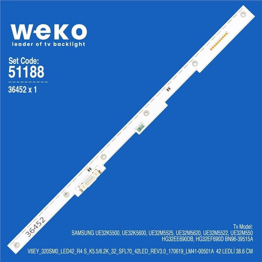Wkset-6188 36452X1 V6ey_320Sm0_Led42_R4 1 Adet Led Bar (42Led)