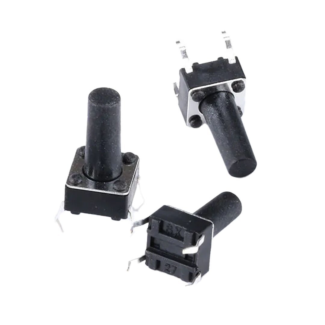 Powermaster IC-200 Tact Switch Şaseli 6x6x7mm C9 Buton