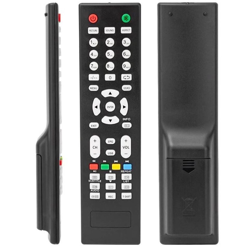 Awox Premier Telefox 43TFH4300 Uyumlu LCD LED TV Kumanda