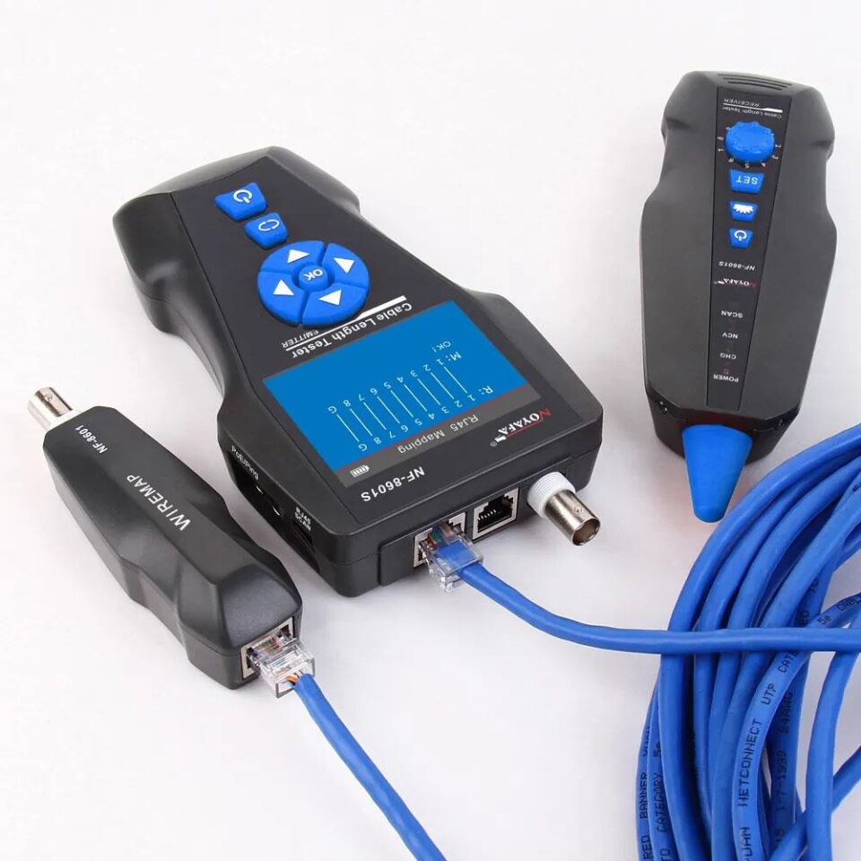 Noyafa NF-8601S TDR Kablo Test Ve Uzunluk Ölçüm Cihazı