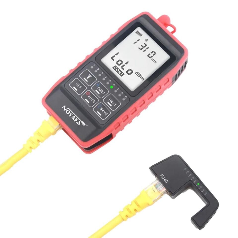 Noyafa NF-908 Çok Fonksiyonlu Fiber Optik Ölçer
