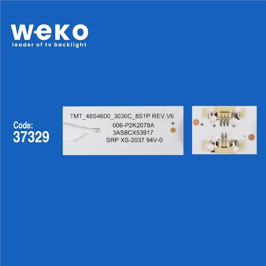 Wkset-6660 37329X9 Tmt_48S4600_3030C_8S1P 4C-Lb4808-Vha 9 Adet Led Bar
