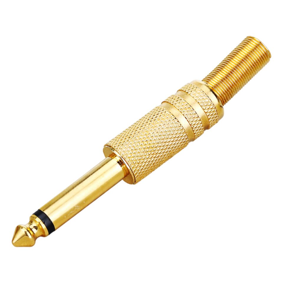 Powermaster 3.5 Mm Mono Gold Metal Jack Fiş