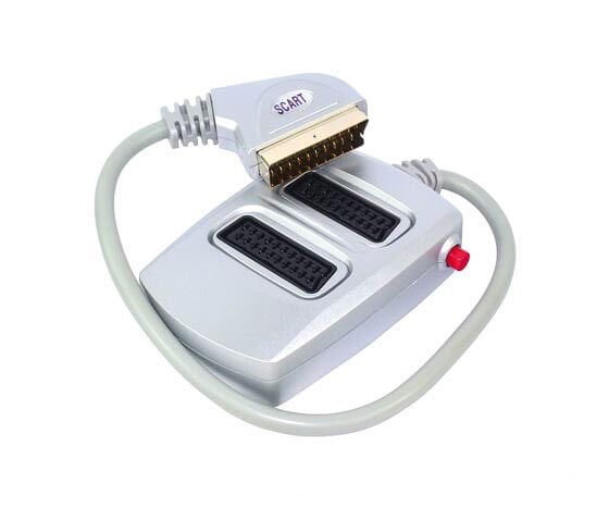 Elektromer Silver Butonlu 2'li Scart Dağıtıcı