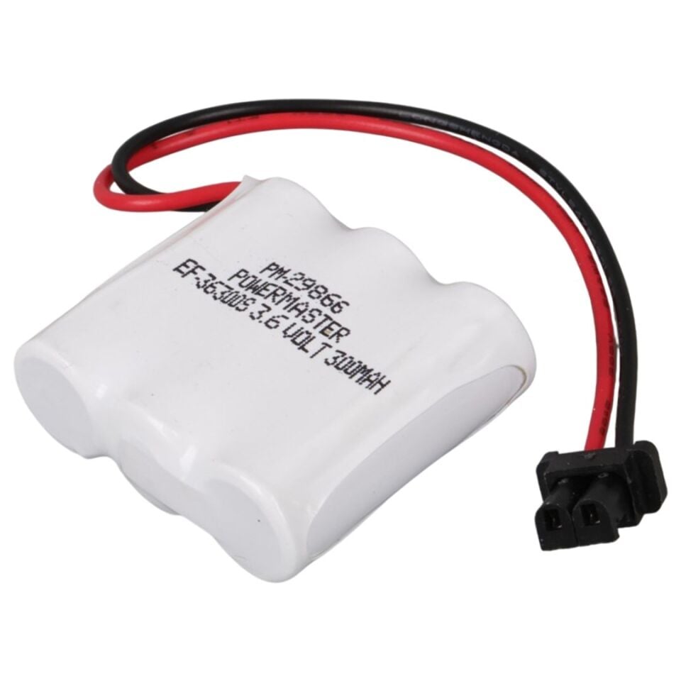 Powermaster EF-36300S 3.6 Volt 300Mah Ni-MH 3'Lü Kısa İnce Telsiz Telefon Pili