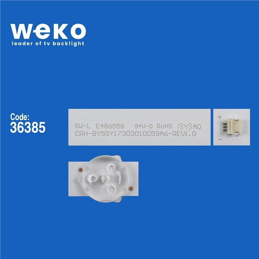 Wkset-6197 36385X10 Crh-By55y17303010059a6-Rev1.0 10 Adet Led Bar