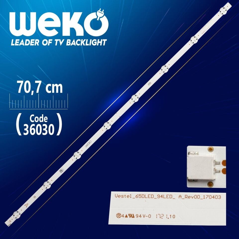 Vestel_65Dled_94Led_ A_Rev00_170403  8 Lensli  70.7 Cm