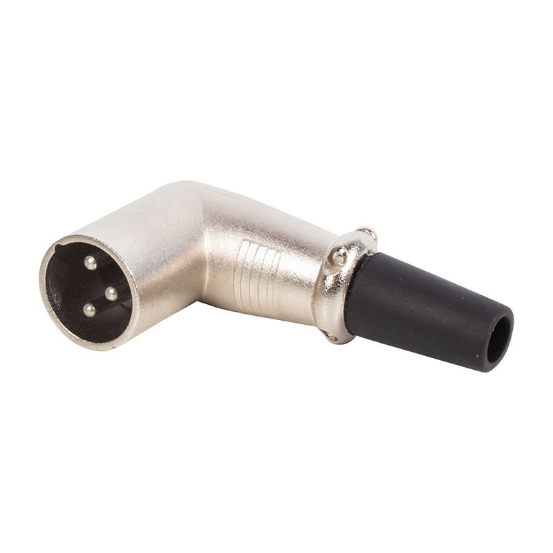Canon Fiş Erkek 90 Derece L Tip XLR Jack Fiş