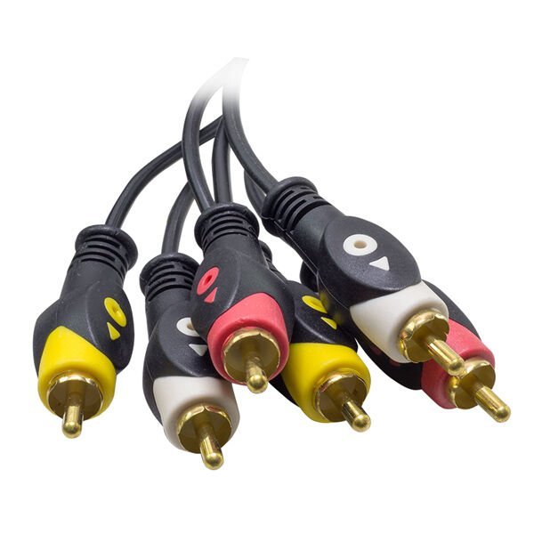 Powermaster PM-22047 3 Metre 3RCA-3RCA Kablo