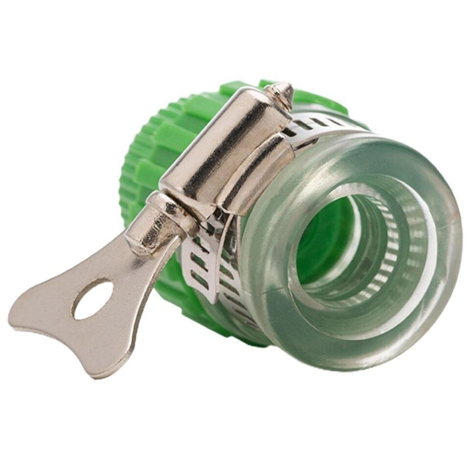 Sunup SN-25976 Yeşil Kelepçeli Musluk Adaptörü