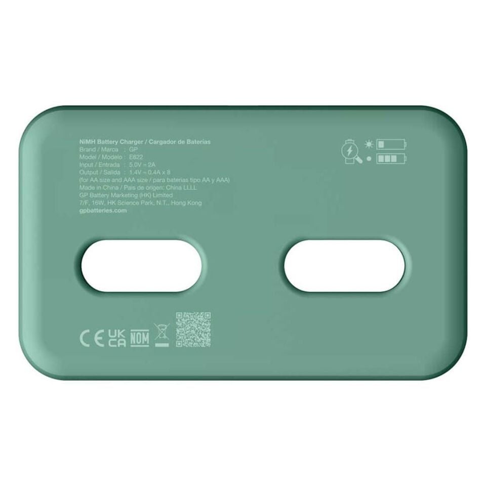 GP Recyko E822 8'Li USB Kalem Pil Şarj Cihazı