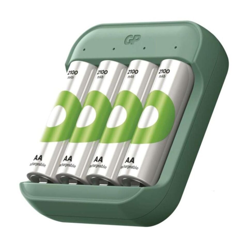 GP Recyko B423 USB Pil Şarj Cihazı Seti