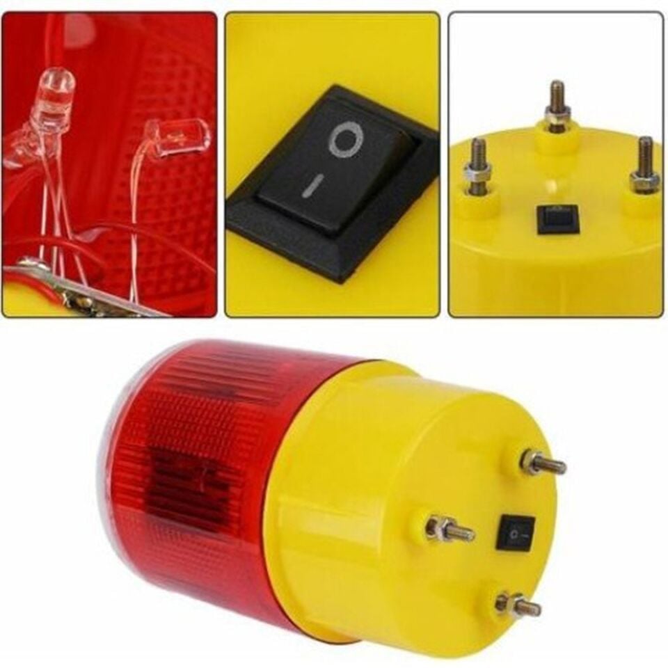 PowerMaster PM-39271 Solar İkaz Lambası L Tipi