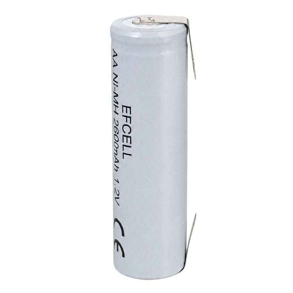 Efcell 1.2V 800Mah Ni-MH Düz Kafa Puntalı Şarj Edilebilir AA Kalem Pil