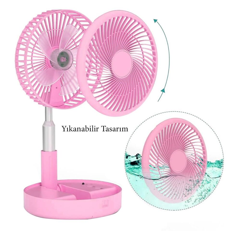 Powermaster PM-25110 4 Modlu Taşınabilir Fan Vantilatör