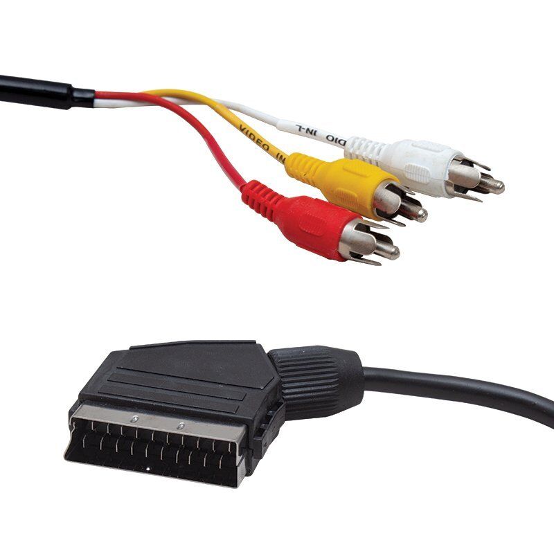 Powermaster 1.2 Metre Scart 3Rca Standart Kablo