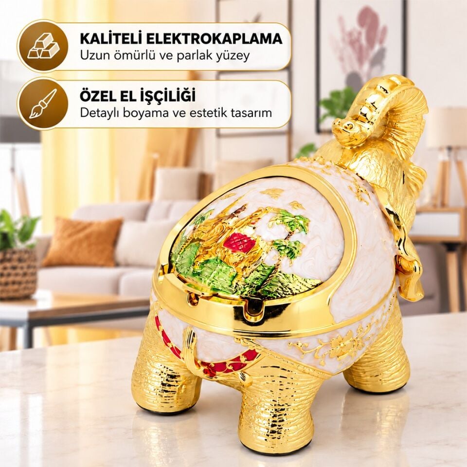 Sunup SN-38892 Fil Figürlü Küllük