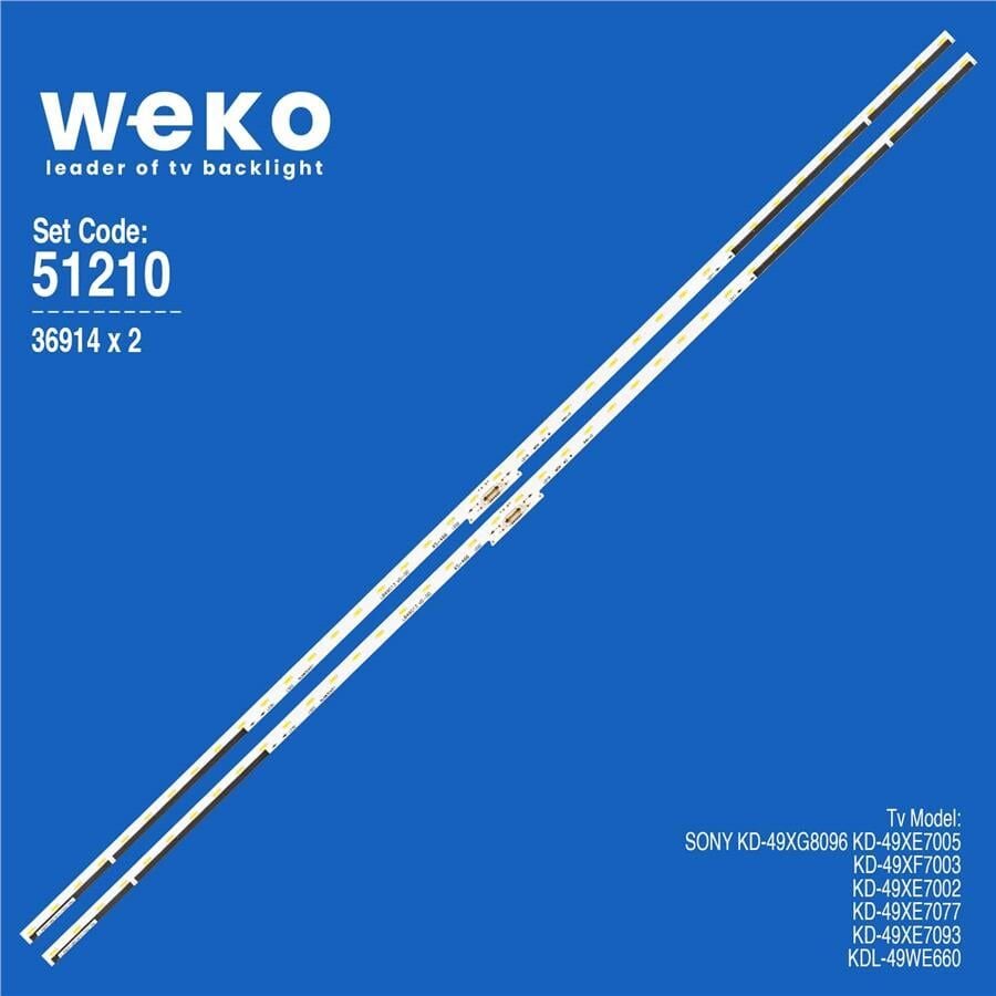 Wkset-6210 36914X2 Lb49028 V0_02 Lb49029 V0_01 77900 Dfd-8 2 Adet Led Bar (40Led)