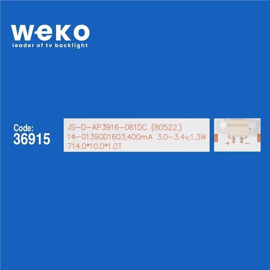 Wkset-6211 36915X3 Js-D-Ap3916-061Dc (80522.) 3 Adet Led Bar