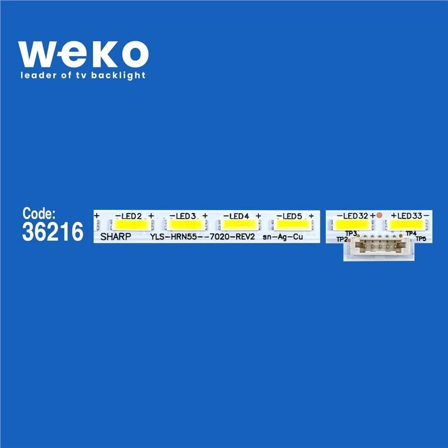 Wkset-6217 36216X2 Sharp Yls_Hrn55_7020_Rev2 2 Adet Led Bar (64Led)