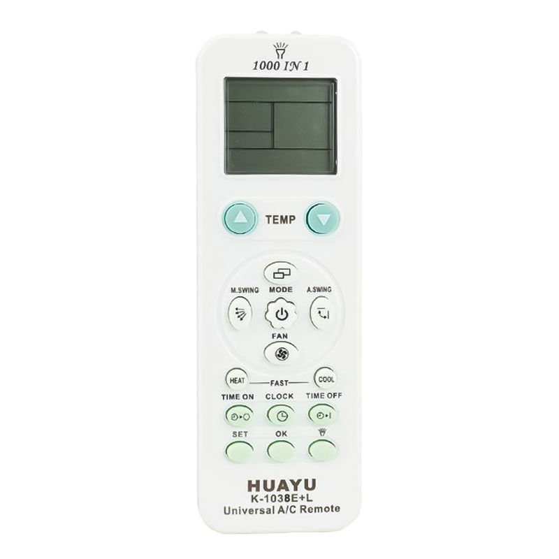 Huayu K-1038E+L 1000in1 Universal AC Akıllı Klima Kumandası