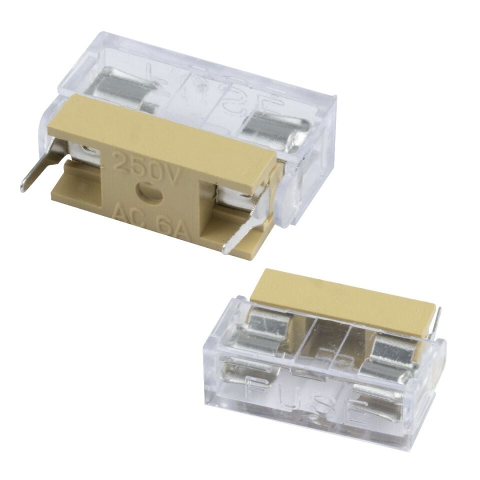 Powermaster 5x20 Pcb Sigorta Yuvası Dikdörtgen Tip