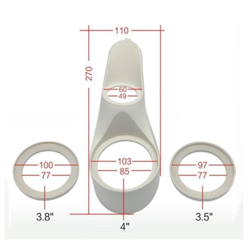 For-X XYP-POD2 3.5'' - 3.8'' - 4'' Tweeter Montaj Yuvası