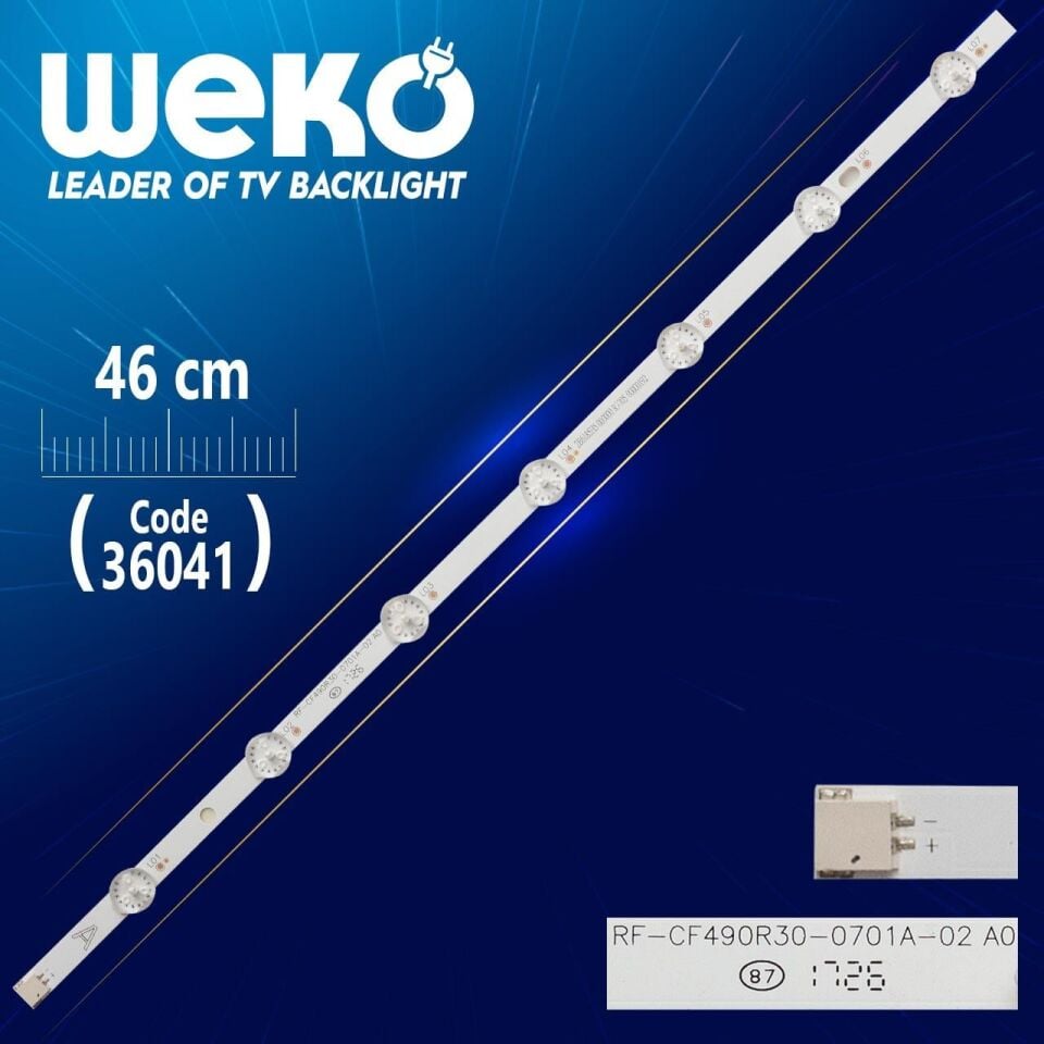 RF-CF490R30-0701A-02 A0 46 Cm Tv Led Bar