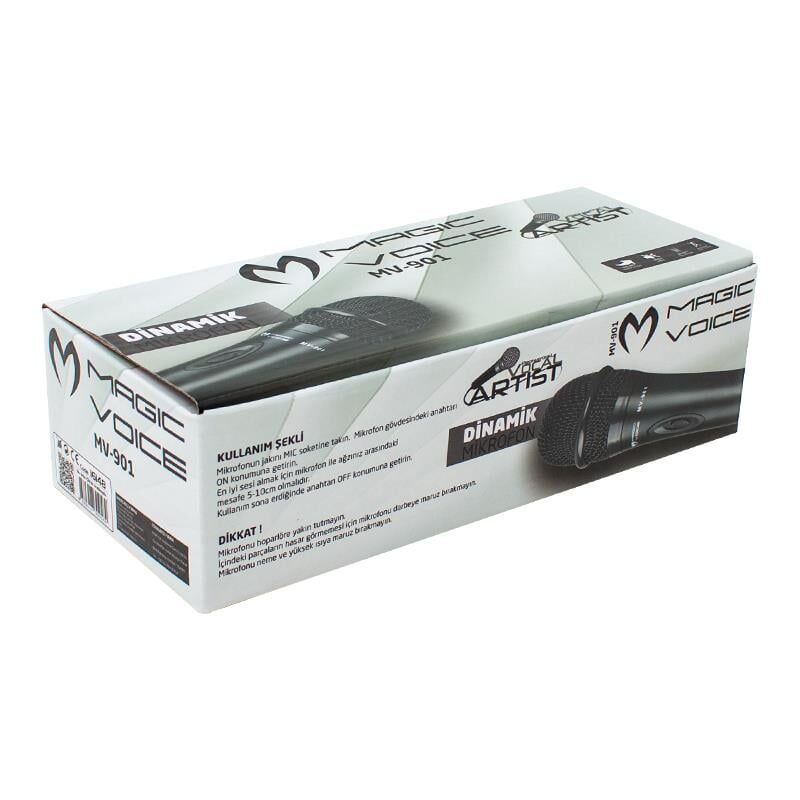 Magicvoice MV-901 2.5 Metre Kablolu Dinamik El Mikrofonu