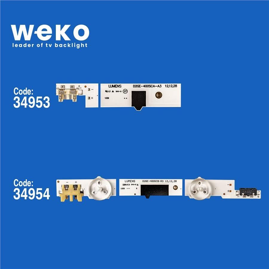 Wkset-6235 34953X7 34954X7 D2ge-400Sca/B 14 Adet Led Bar
