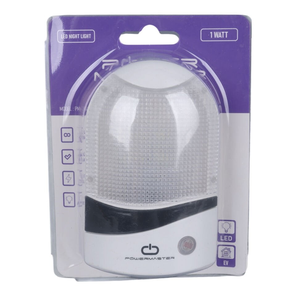 Powermaster PM-34096 Ledli Fotoselli Sensörlü Gece Lambası