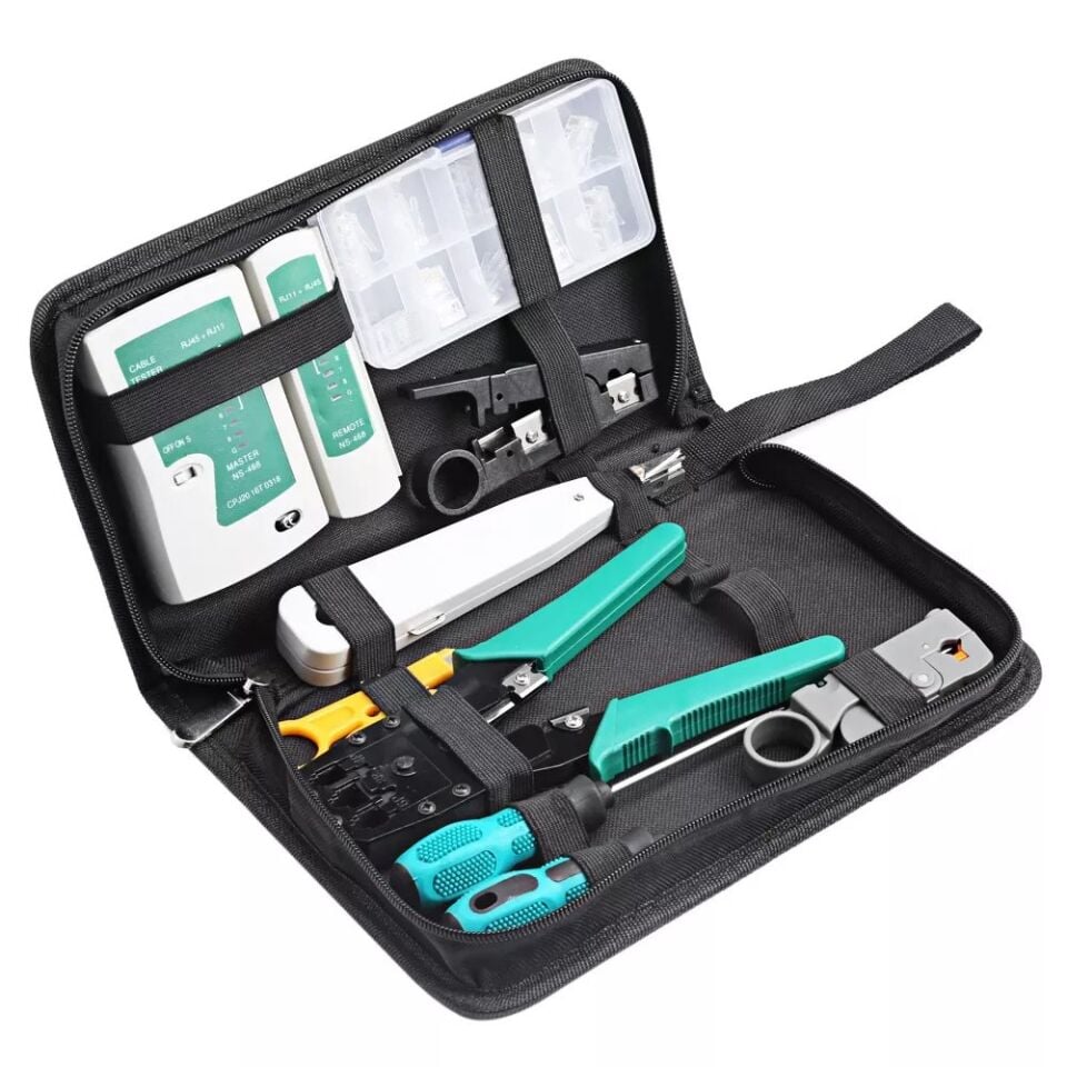 Powermaster PM-15953 3'lü Penseli Kablo Test ve Onarım Seti