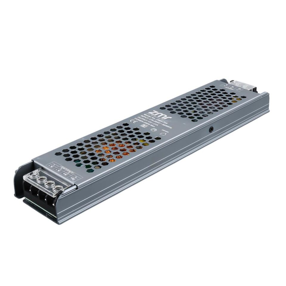 ZMR ZMR-705/B.00 12 Volt 20 Amper Slim Metal Kasa Adaptör