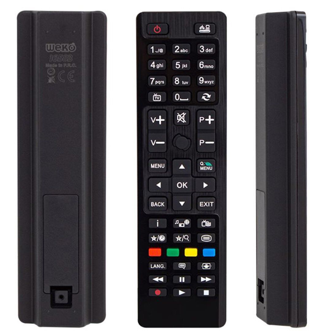 Hi-Level Panasonic Si̇yah Uyumlu LCD LED TV Kumanda